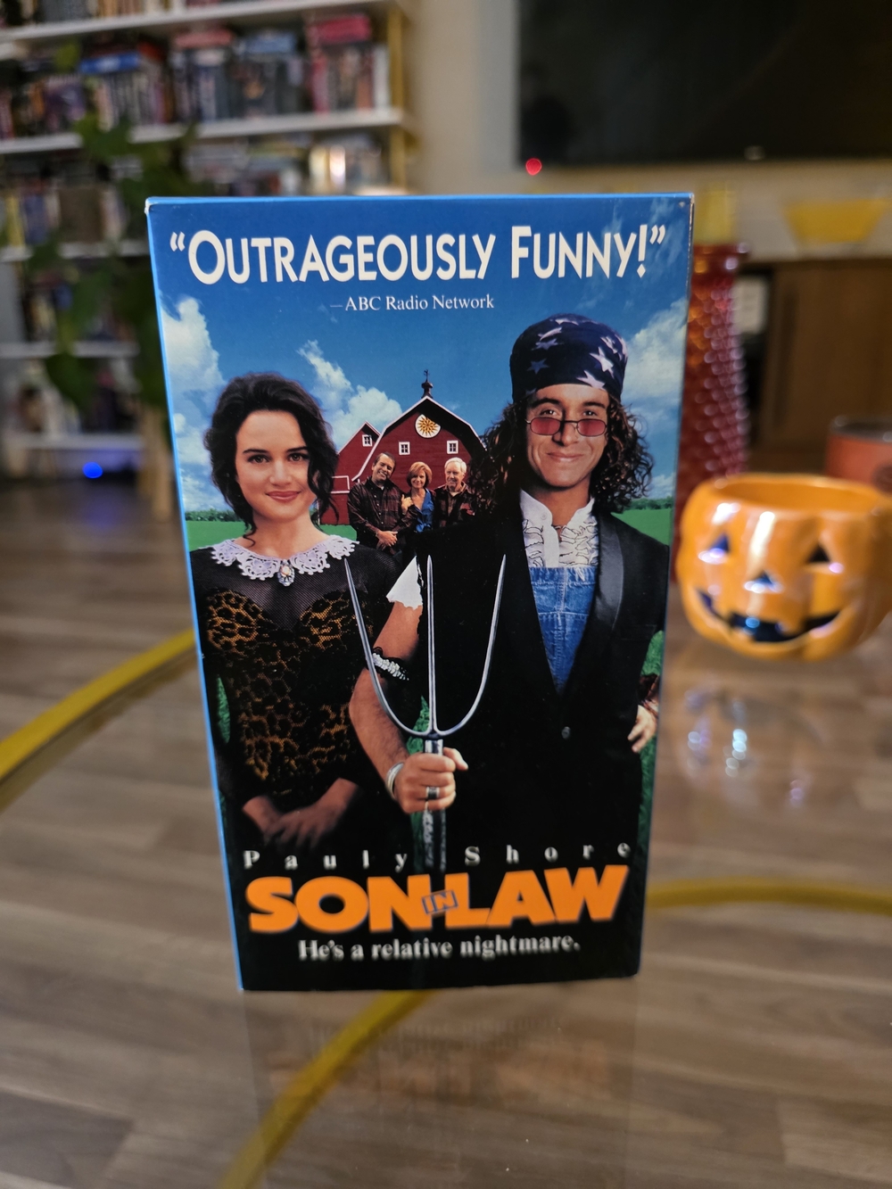 Son-in-Law Halloween Costume Box Art - Black & Blue